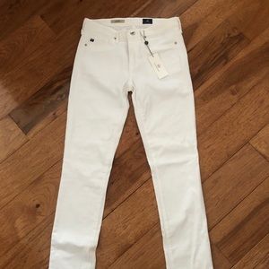 AG Adriano Goldschmied White Jeans Never Worn